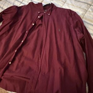 Men's Polo Ralph Lauren Burgundy shirt